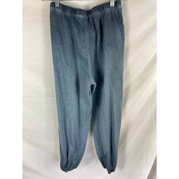 NWT Treasure & Bond Oil Wash Cotton Blend Joggers Blue Size XS - Picture 6 of 7